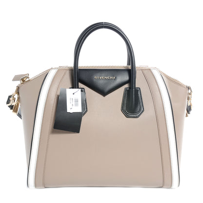 Givenchy Goatskin Medium Tri-Color Antigona Black White Beige 1 of 7
