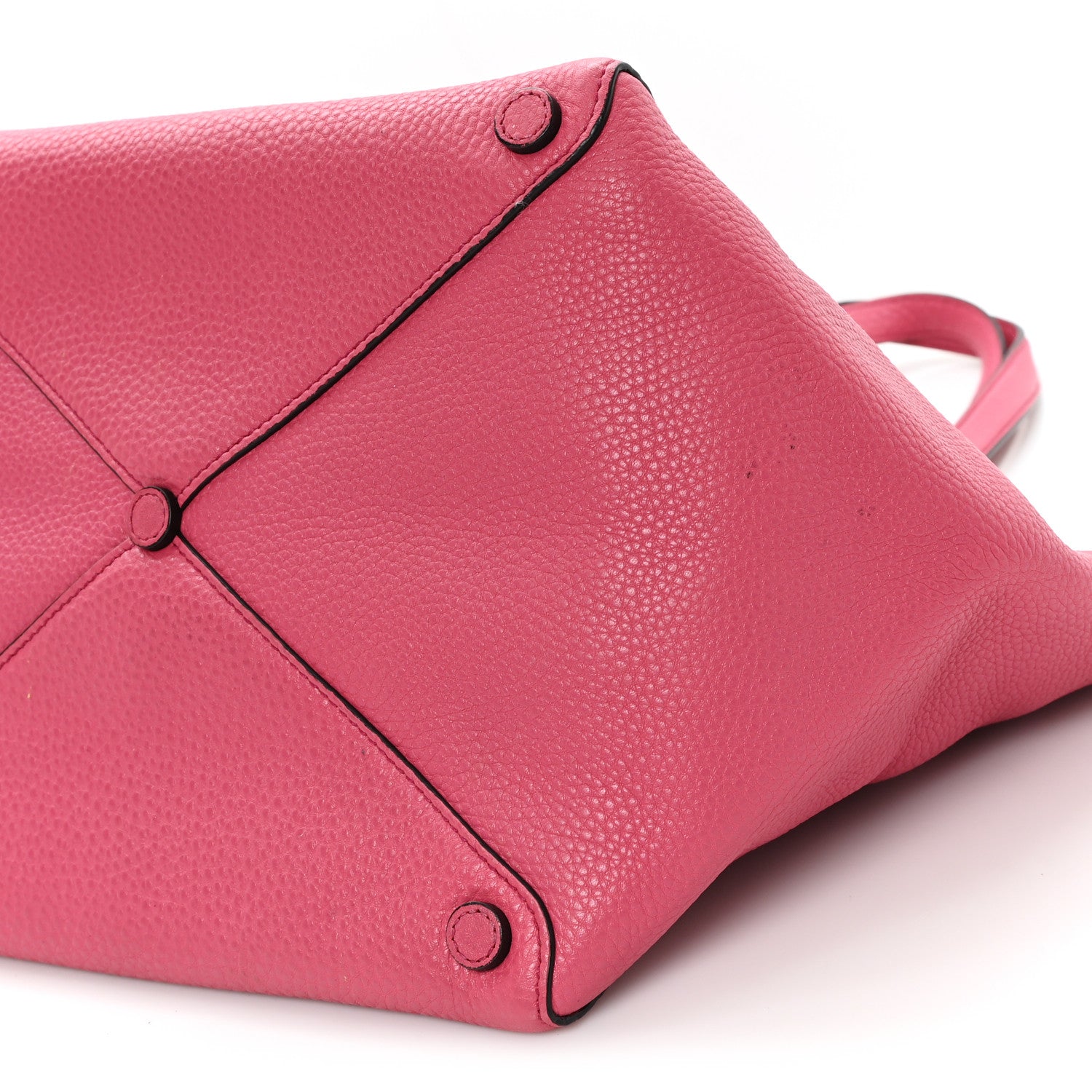 Prada Vitello Daino Shopping Tote Peonia 10 of 11