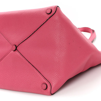 Prada Vitello Daino Shopping Tote Peonia 10 of 11