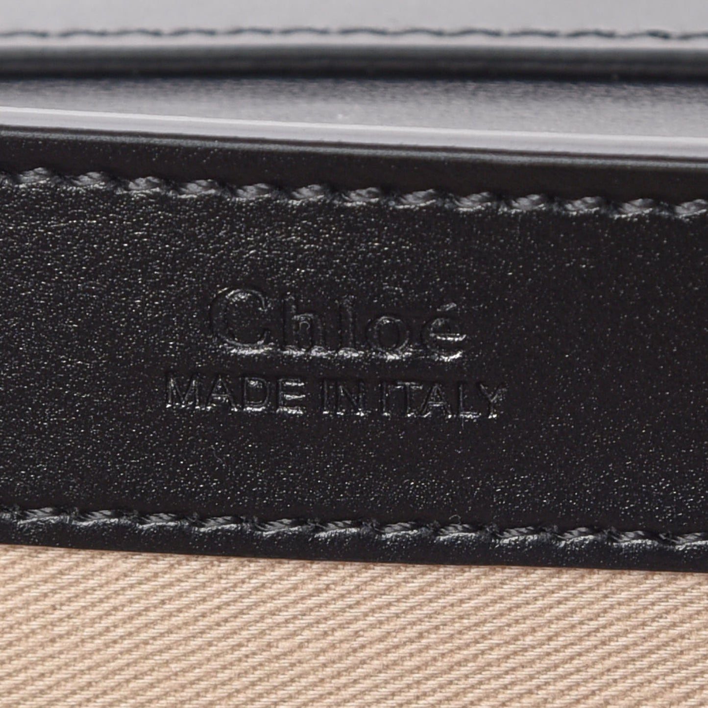 Calfskin Suede C Clutch With Chain Black