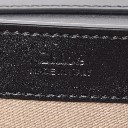 Chloe Calfskin Suede C Clutch With Chain Black 8 of 9