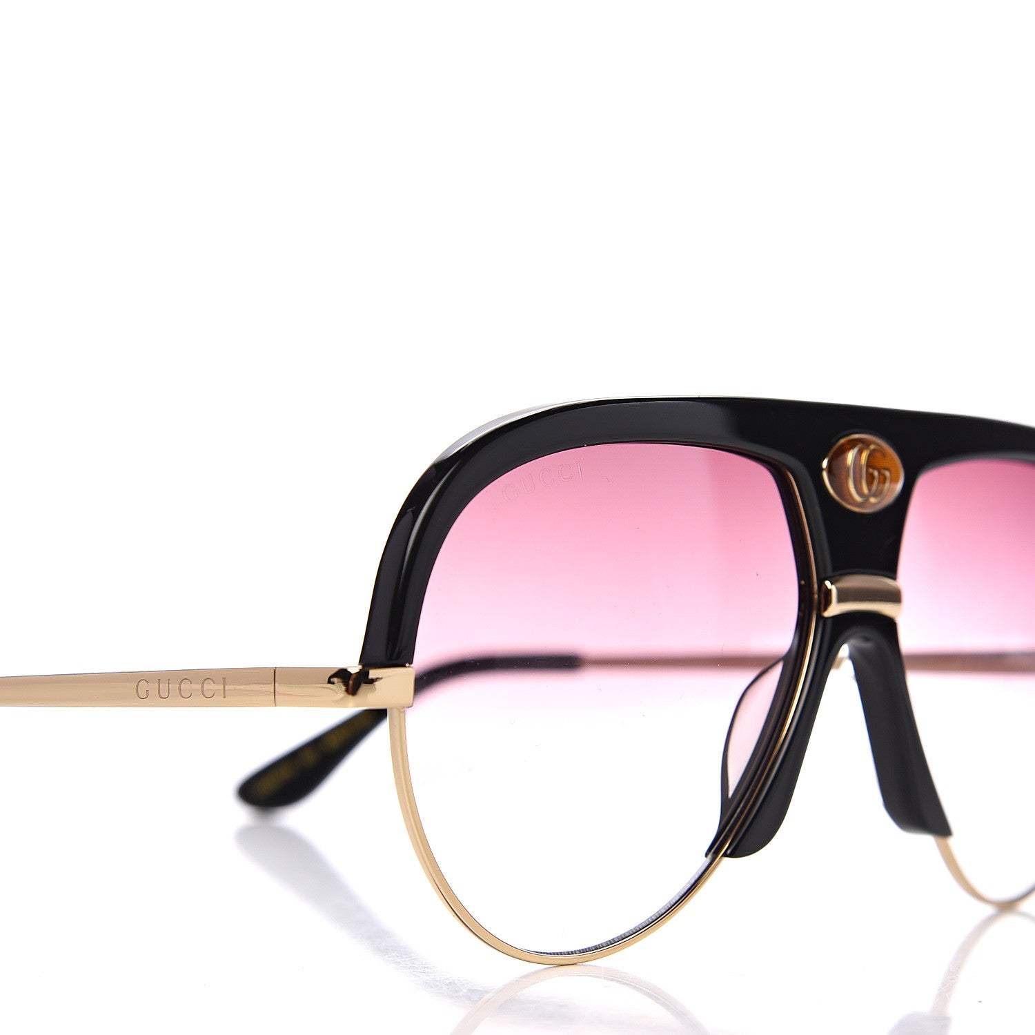 Gucci Aviator Sunglasses G0477S Black 7 of 7