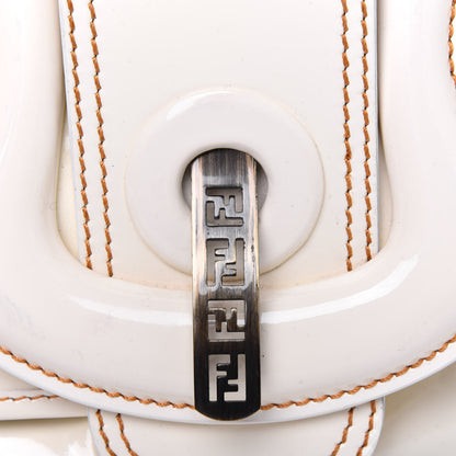 Fendi Patent B Bag White 26 of 29