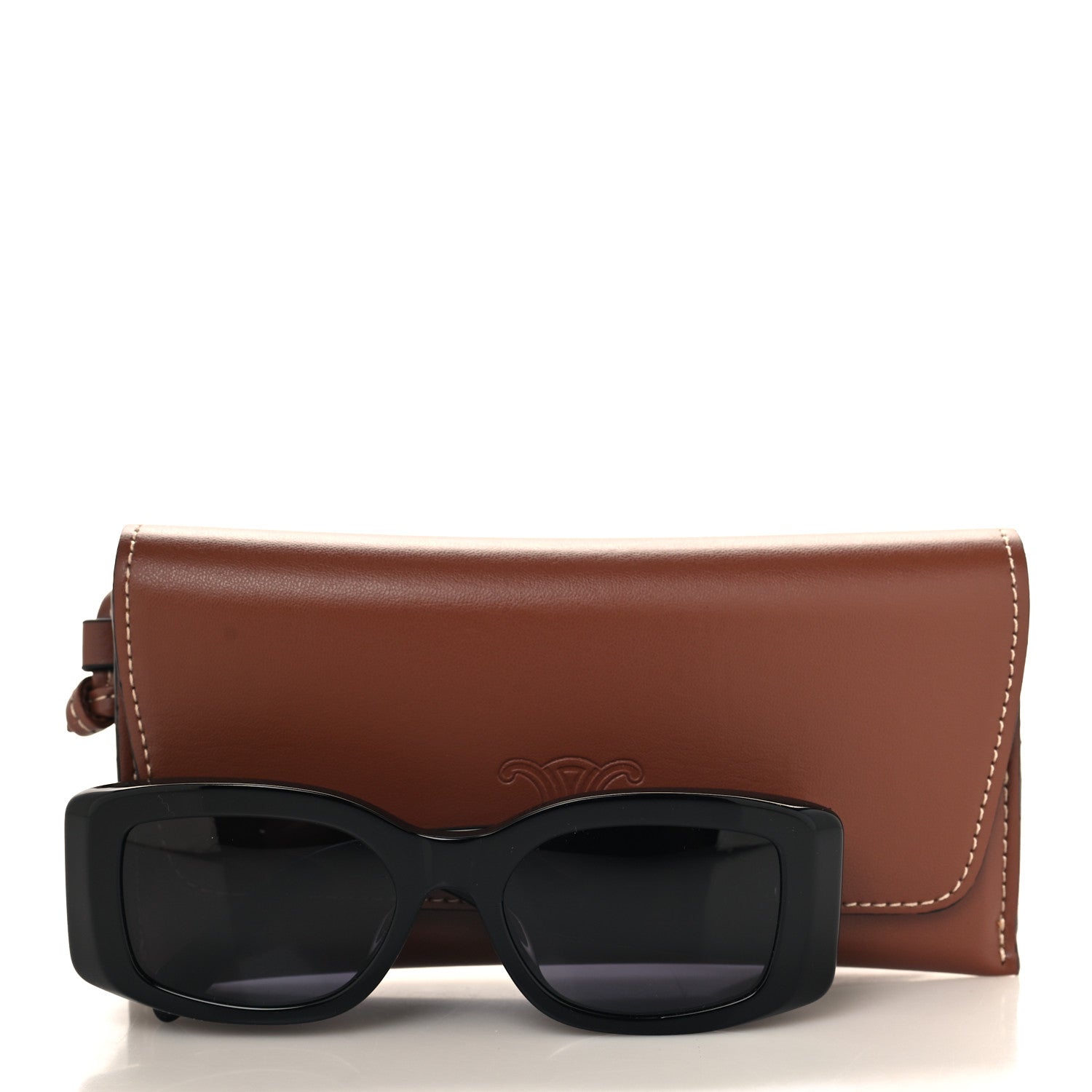 Celine Acetate Triomphe XL 01 Sunglasses CL40282U Black 7 of 7