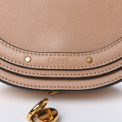 Chloe Calfskin Small Nile Bracelet Minaudiere Bag Biscotti Beige 12 of 14