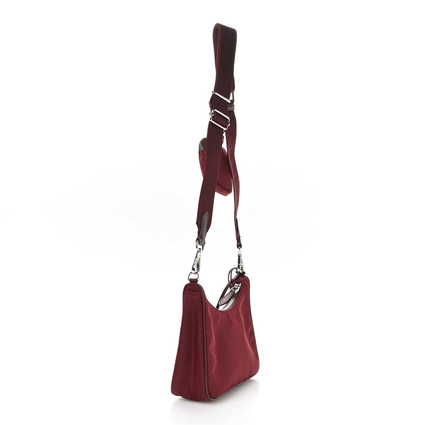 Tessuto Nylon Re-Edition 2005 Shoulder Bag Granato