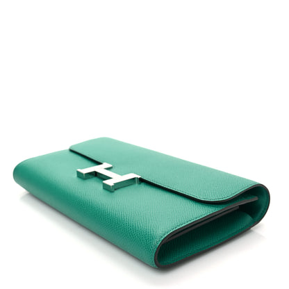 Hermes Epsom Constance Long To Go Wallet Vert Jade 6 of 7