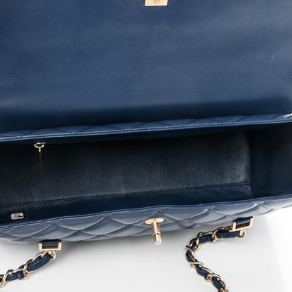 Chanel Lambskin Misia Camera Case Flap Navy Blue 5 of 8
