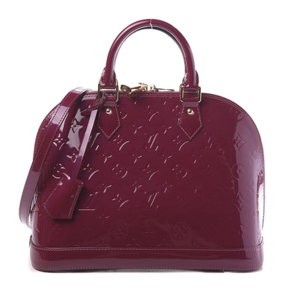Louis Vuitton Vernis Alma PM Magenta 1 of 9