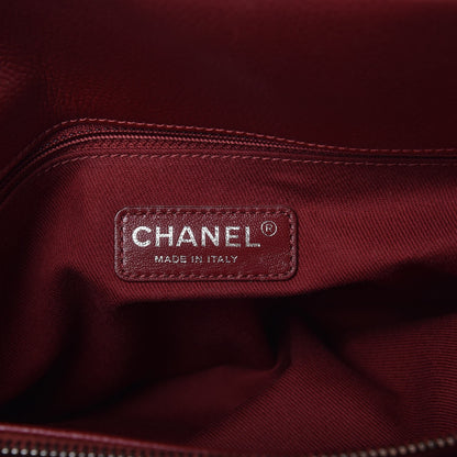 Chanel Soft Caviar Timeless Medium Shopping Tote Dark Red 6 of 8