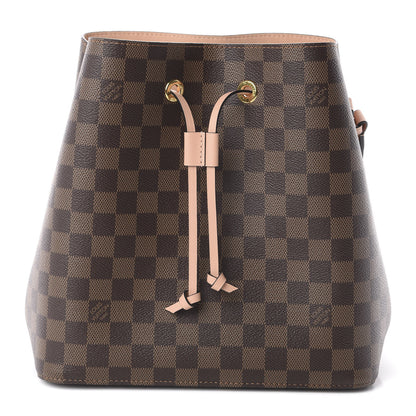 Louis Vuitton Damier Ebene Neonoe MM Venus Pink 1 of 9