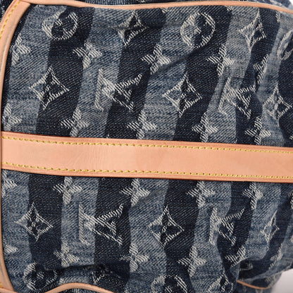 Louis Vuitton Denim Raye Cabas GM 12 of 15