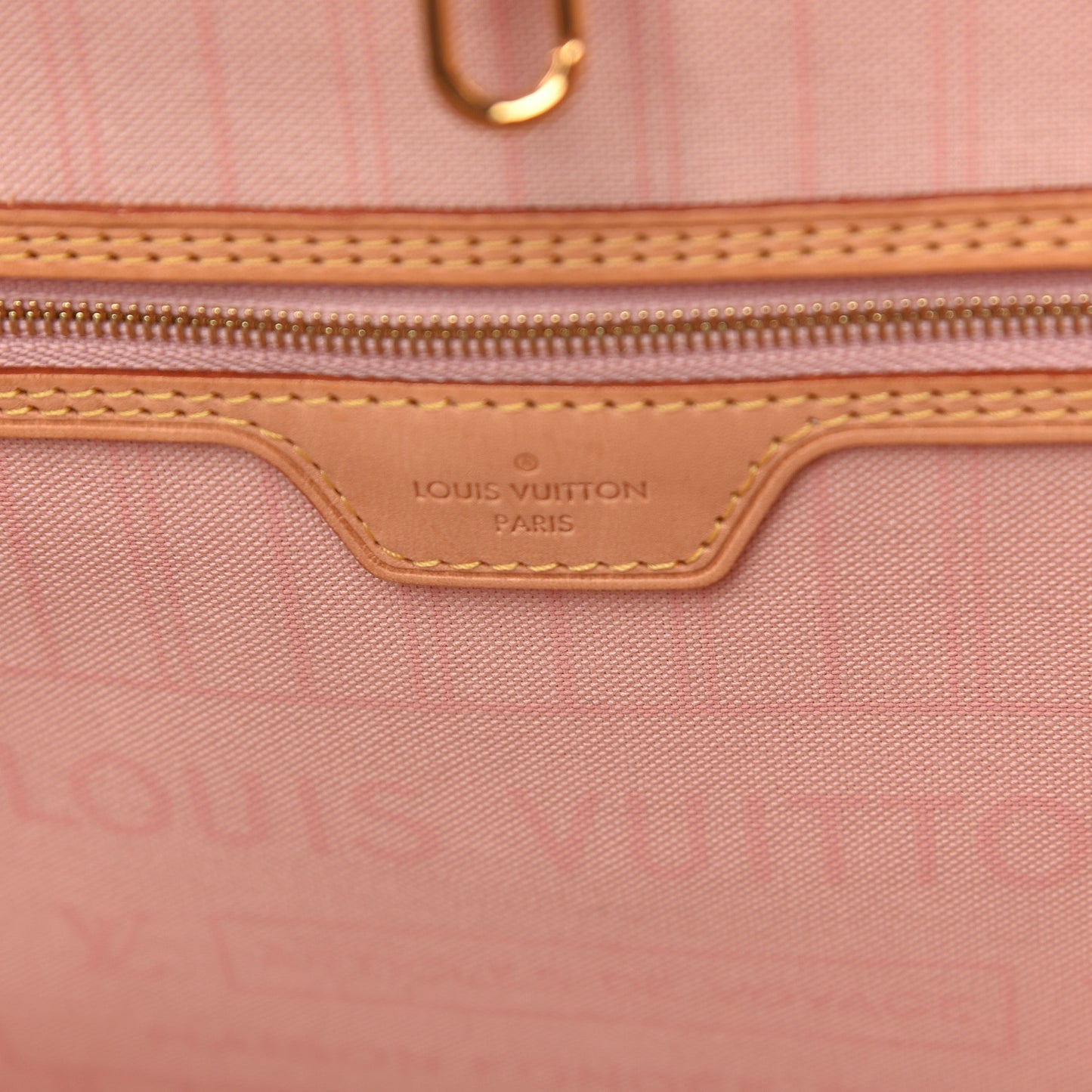 Damier Azur Neo Neverfull MM Rose Ballerine