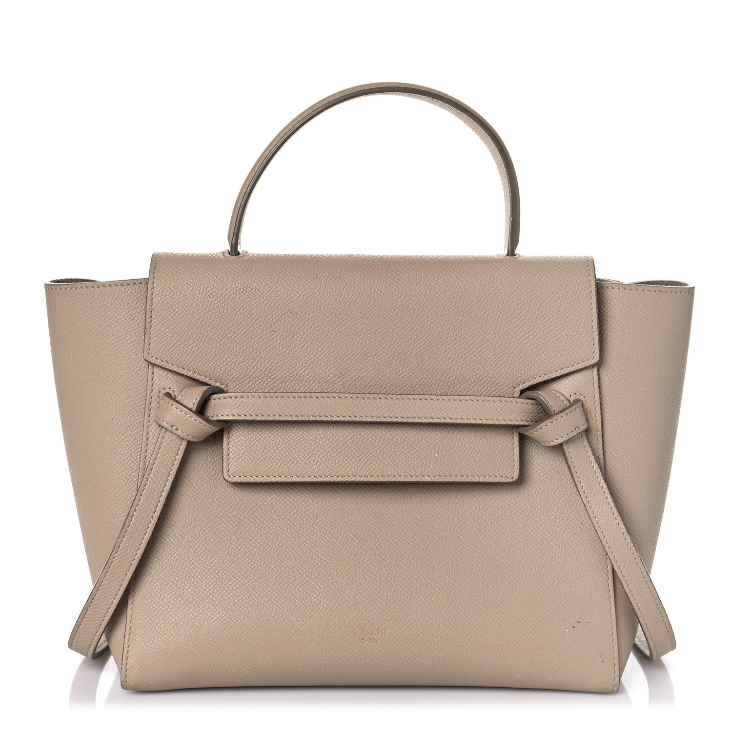 Celine Grained Calfskin Nano Belt Bag Light Taupe 1 of 11