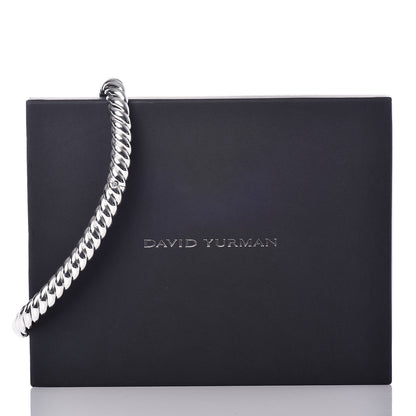 David Yurman Sterling Silver 15mm Hampton Cable Necklace 5 of 5