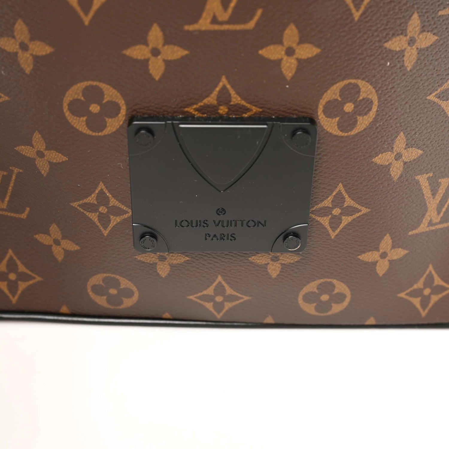 Louis Vuitton Monogram Macassar S Lock A4 Pouch 7 of 7