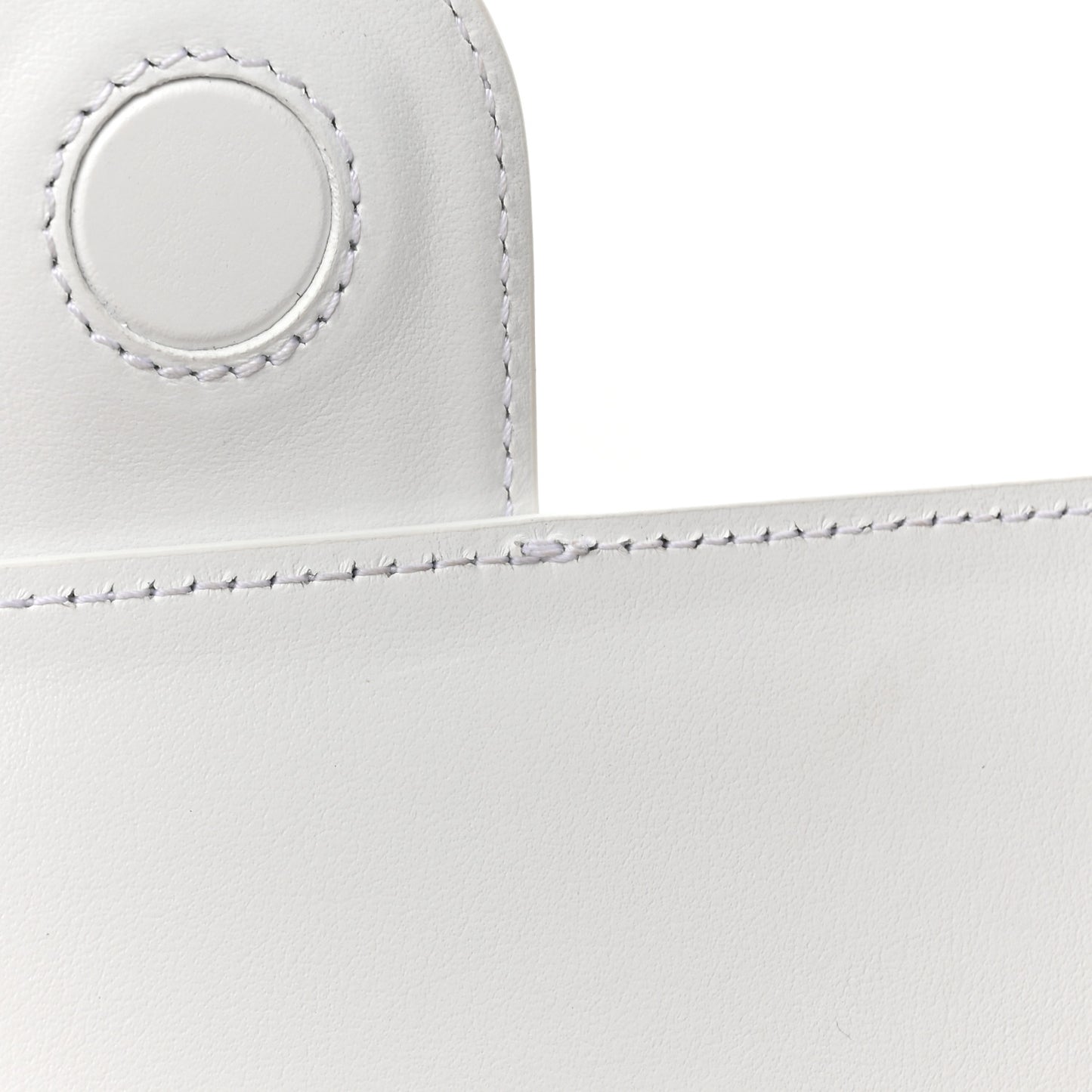 Smooth Calfskin Le Grand Bambino White
