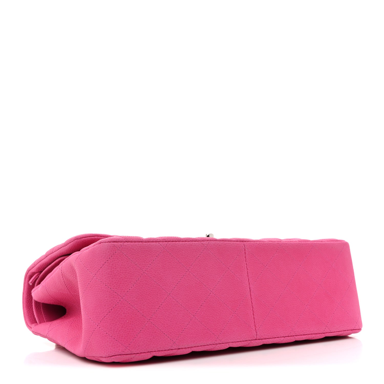 Chanel Iridescent Caviar Quilted Jumbo Double Flap Pink 7 of 19