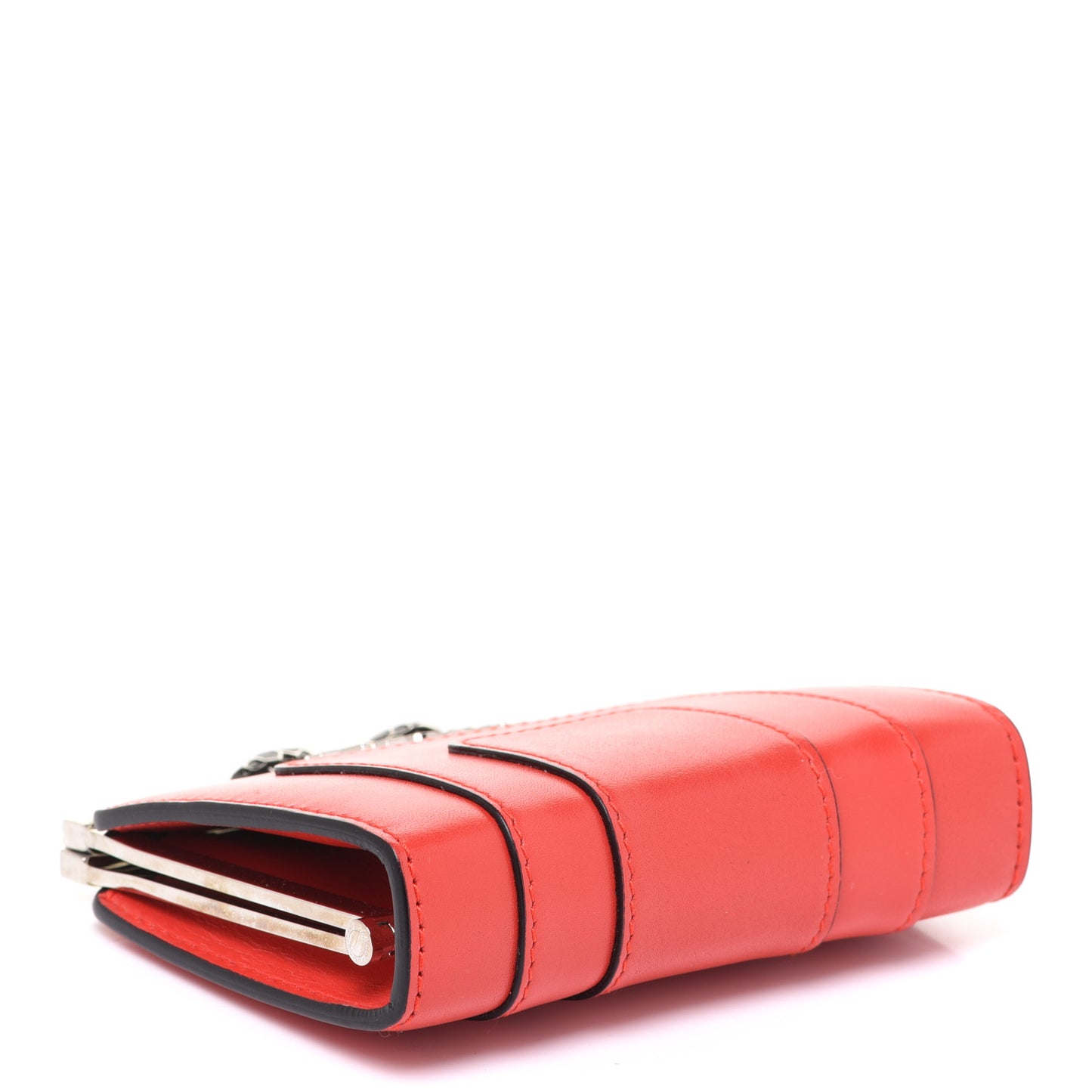 Serpenti Card Case Scarlet
