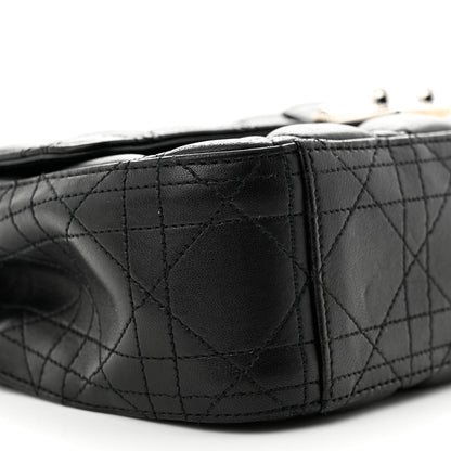 Christian Dior Lambskin Cannage Medium Miss Dior Flap Black 9 of 11