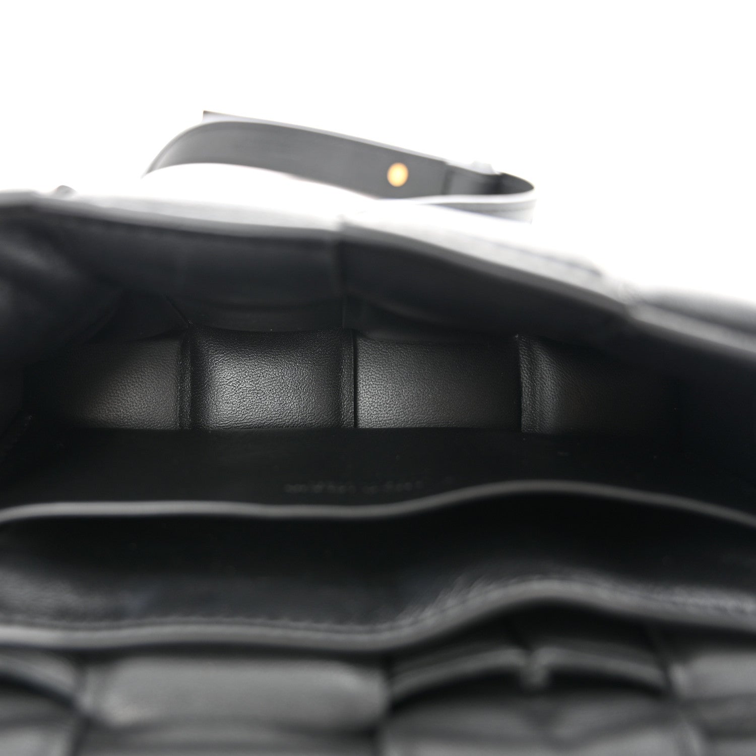 Bottega Veneta Nappa Maxi Intrecciato Padded The Belt Cassette Bag Black 5 of 10