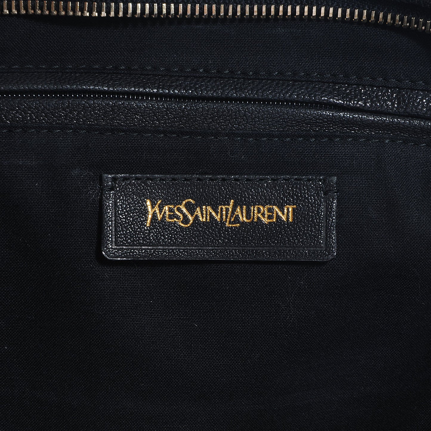 Leather Large Cabas Chyc Black