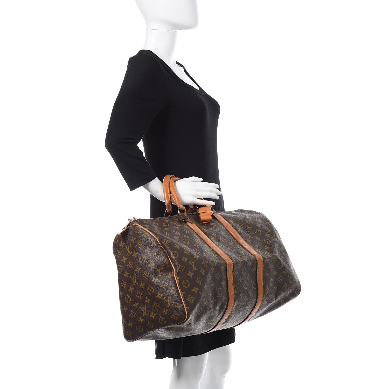 Louis Vuitton Monogram Keepall 50 2 of 14
