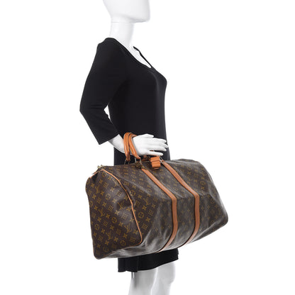 Louis Vuitton Monogram Keepall 50 2 of 14