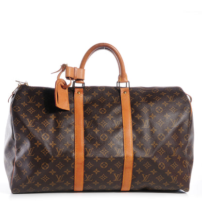 Louis Vuitton Monogram Keepall 50 1 of 9