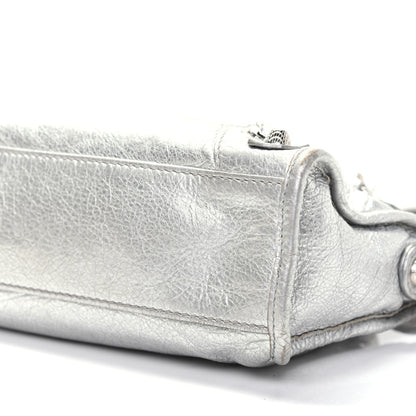 Balenciaga Agneau Giant 12 Silver Hardware Mini City Gris Aluminum 8 of 20