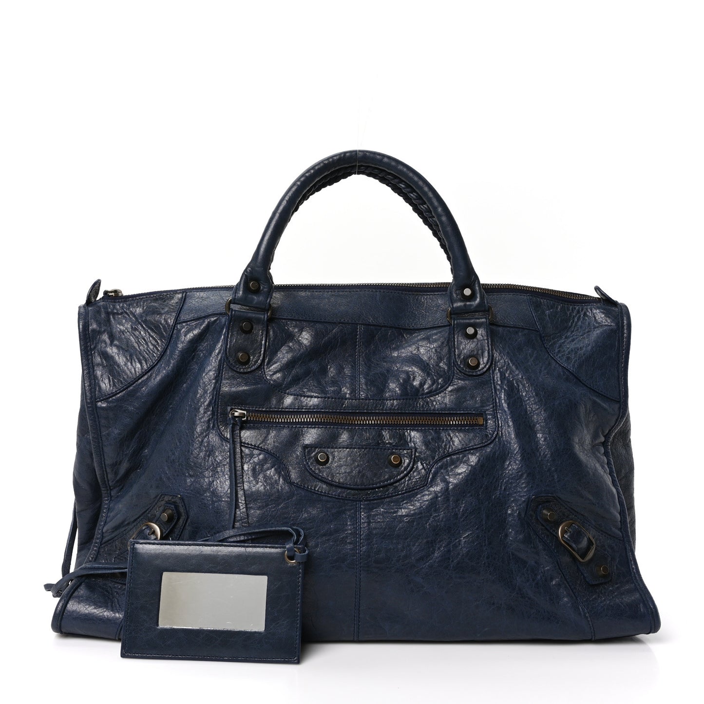 Agneau Classic Hardware Work Bleu Obscur