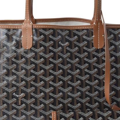 Goyard Goyardine Saint Louis PM Black Gold 8 of 8