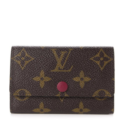 Louis Vuitton Monogram 6 Key Multicles Holder Fuchsia 1 of 8