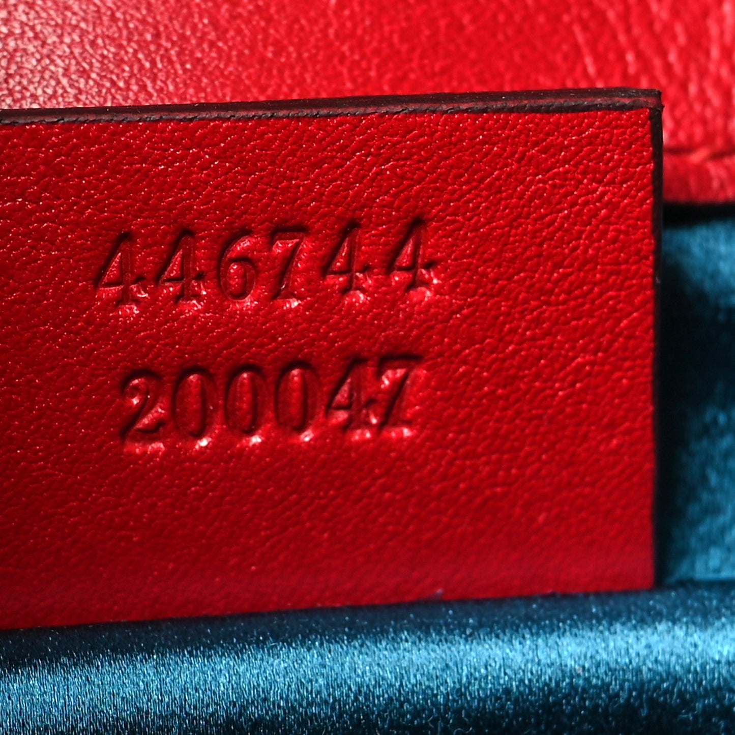 Velvet Matelasse Mini GG Marmont Shoulder Bag Hibiscus Red