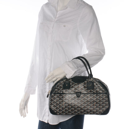 Goyard Goyardine Saint Jeanne MM Bowler Black 2 of 8