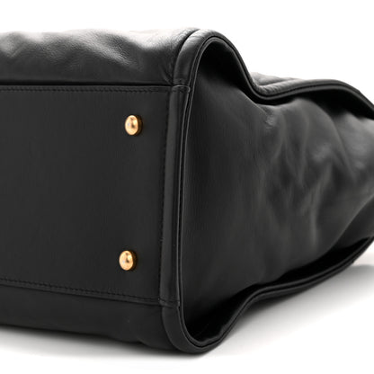 Chanel Calfskin Small Deauville Tote Black 11 of 11