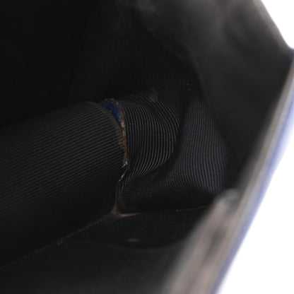 Christian Dior Grained Calfskin Medium Diorama Flap Bag Blue 12 of 13