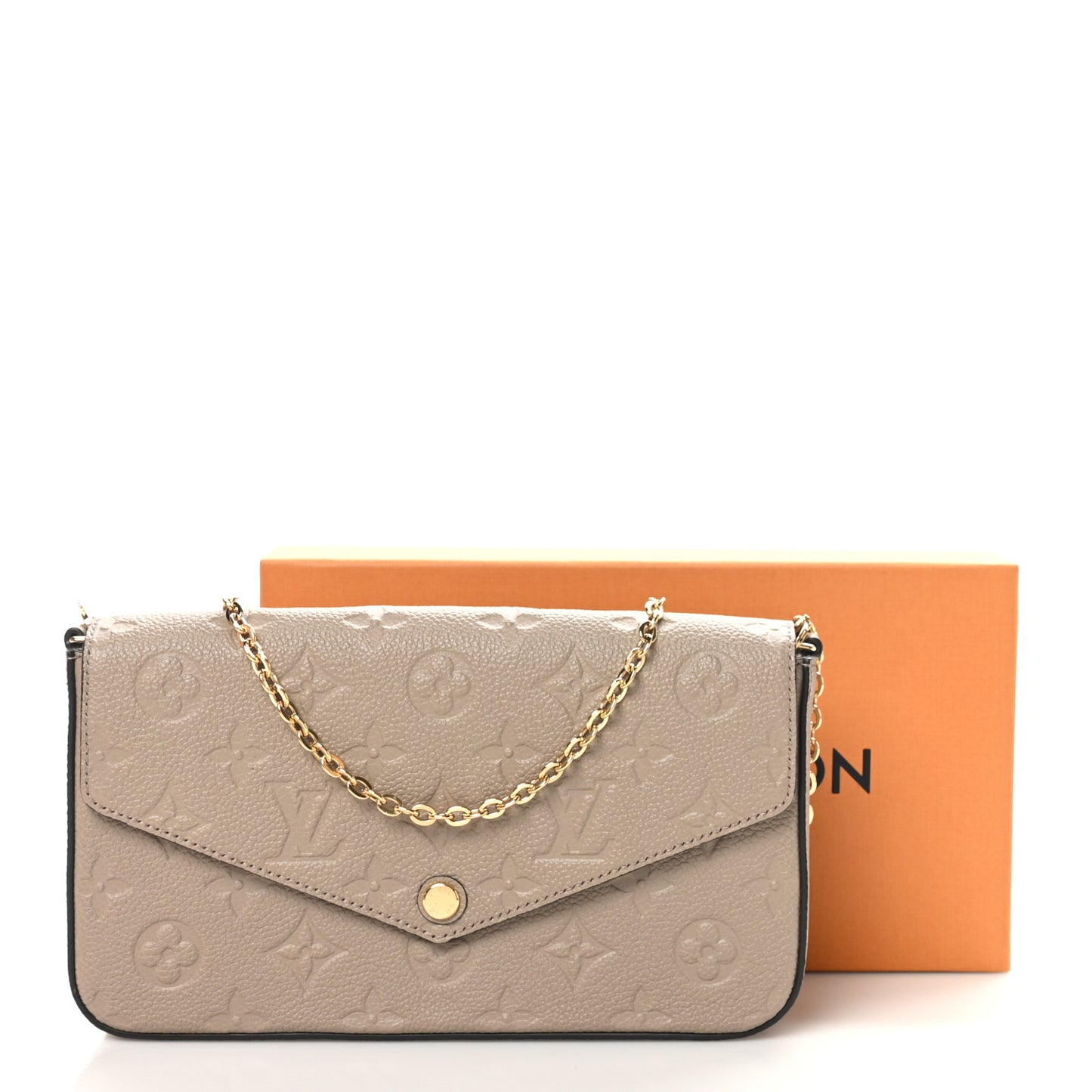 Empreinte Pochette Felicie Chain Wallet Tourterelle