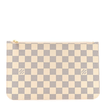 Louis Vuitton Damier Azur Neverfull MM GM Pochette 1 of 8
