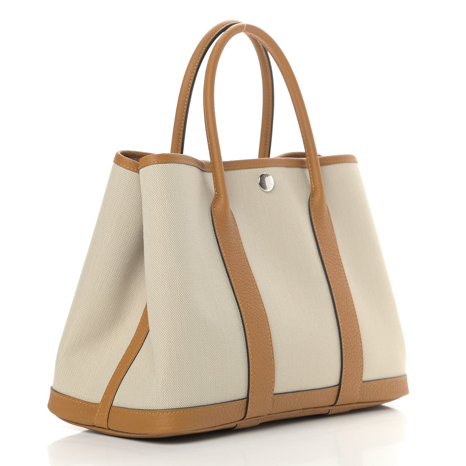 Hermes Toile Negonda Garden Party 30 TPM Tote Beton Ocre 3 of 9
