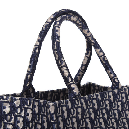 Christian Dior Oblique Medium Book Tote Blue Multicolor 14 of 14