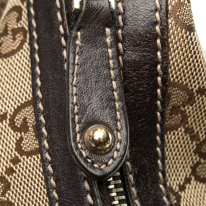 Gucci Monogram Medium Pelham Hobo Dark Brown 8 of 9