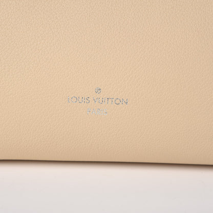 Louis Vuitton Calfskin Lockme Cabas Vanille Black 6 of 9