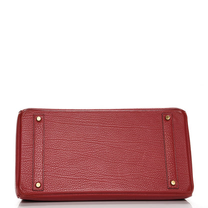 Hermes Fjord Birkin 40 Rouge 27 of 32