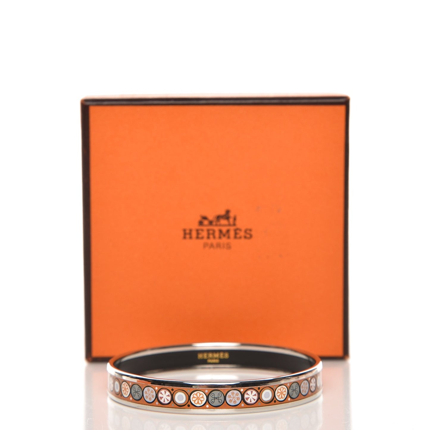Enamel Narrow Printed Bracelet 70