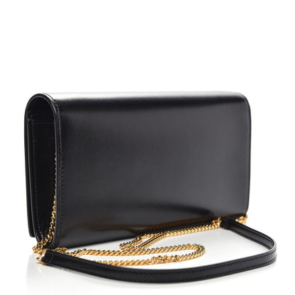 Saint Laurent Smooth Calfskin Mini Paris Bag Black 3 of 9