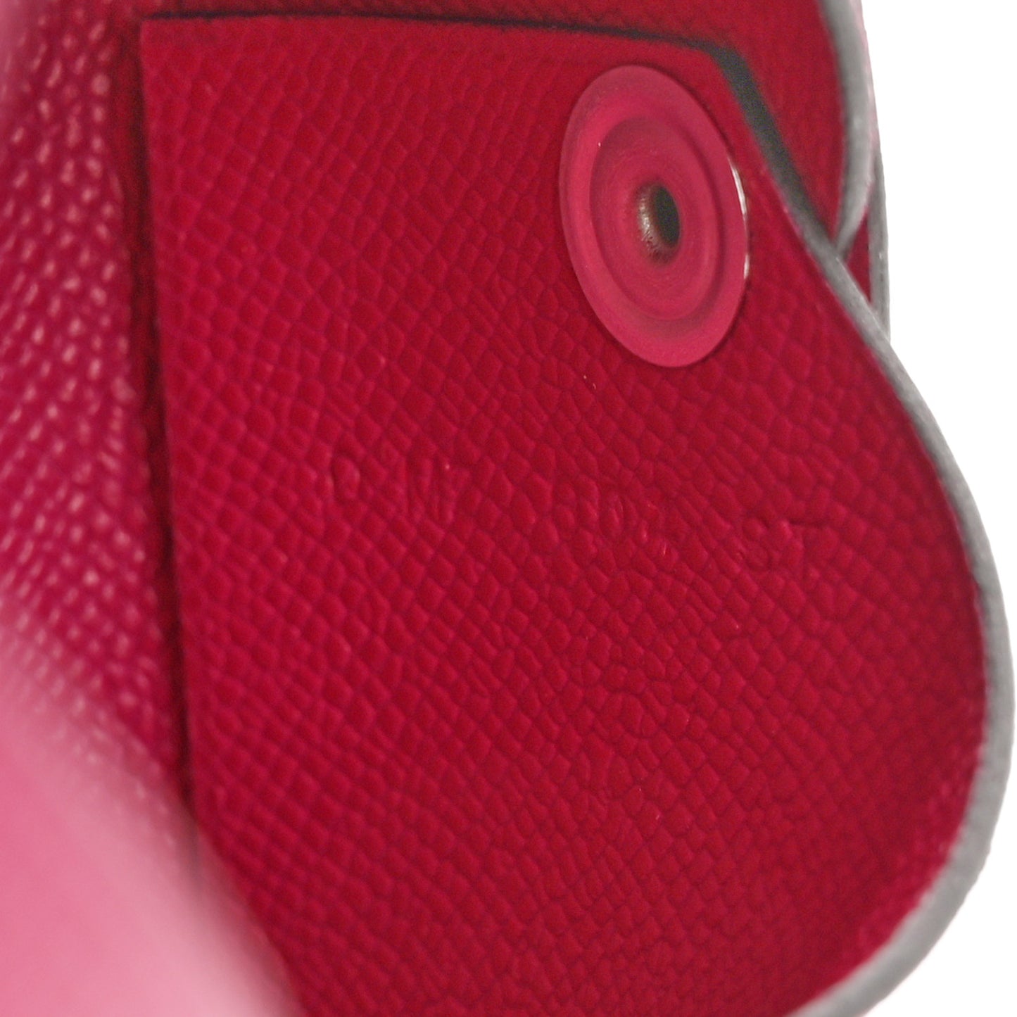 Epsom Calvi Card Case Rose Pourpre