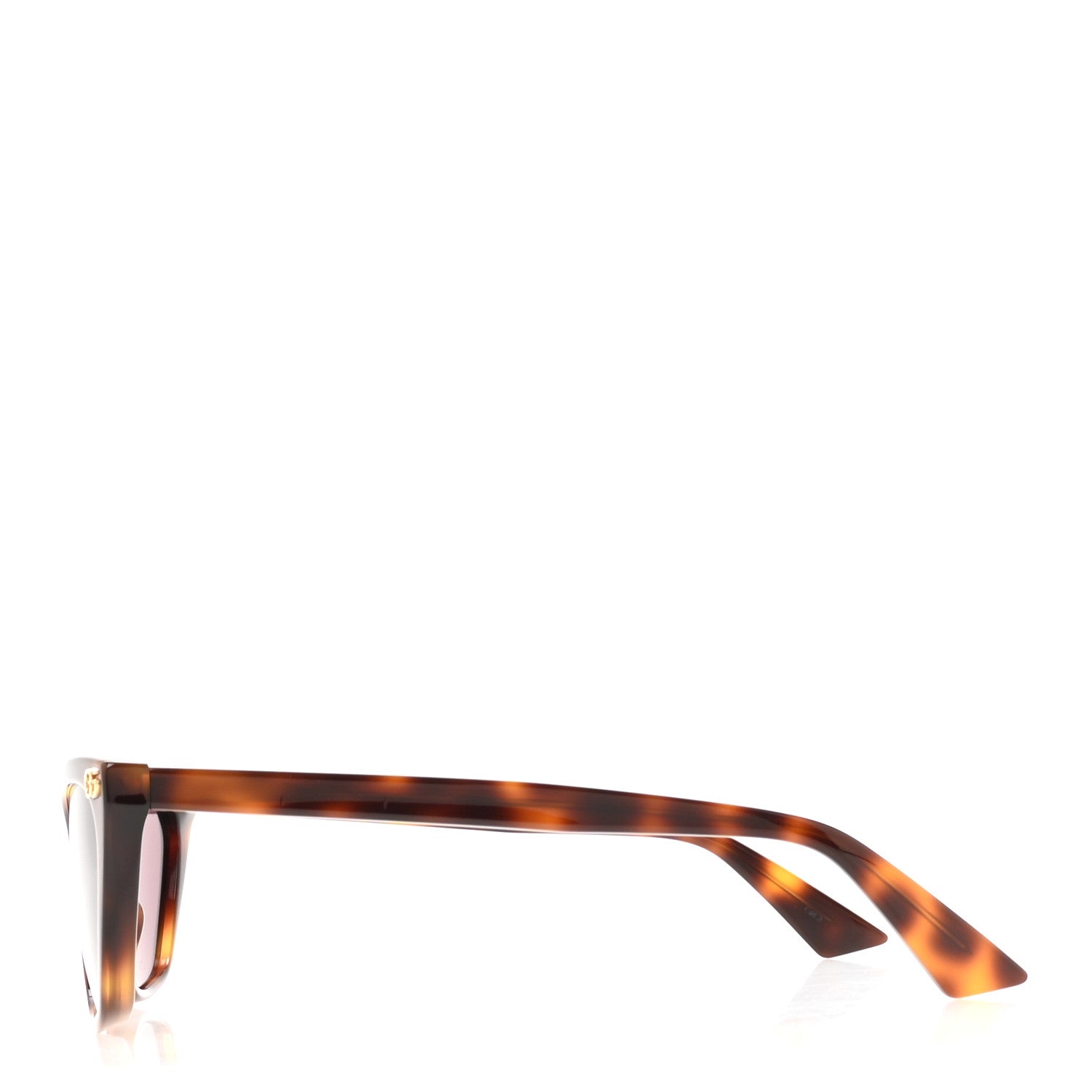 Gucci Acetate Cat Eye Sunglasses GG1815S Havana 3 of 8