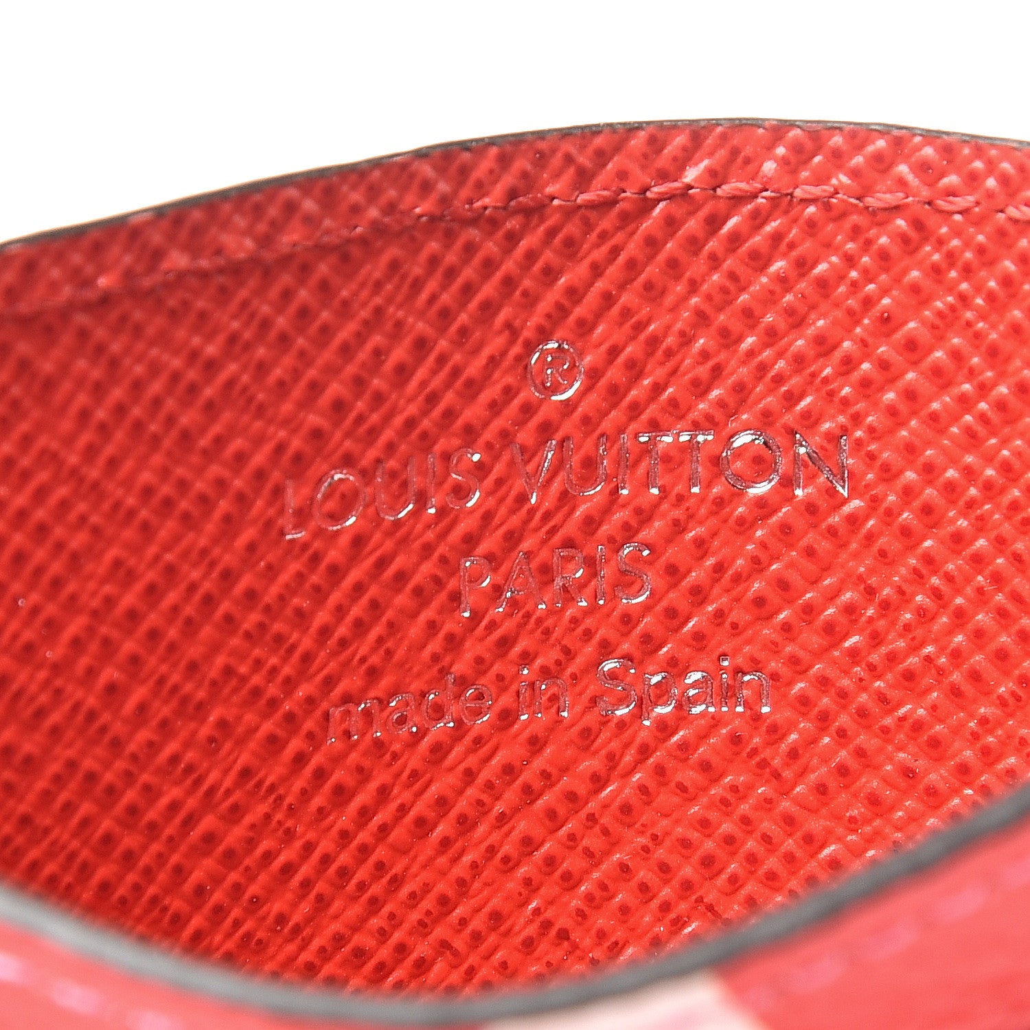 Louis Vuitton Monogram Escale Card Holder Rouge 5 of 7
