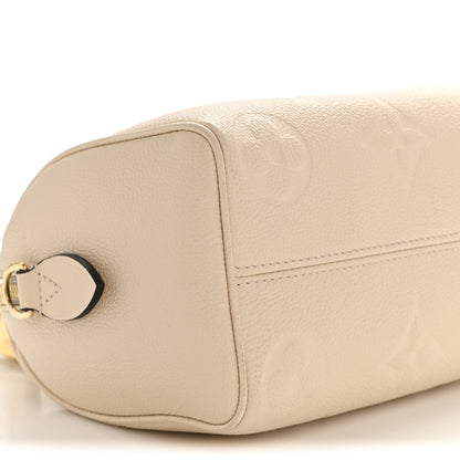 Louis Vuitton Empreinte Monogram Giant Speedy Bandouliere 20 Creme 8 of 12